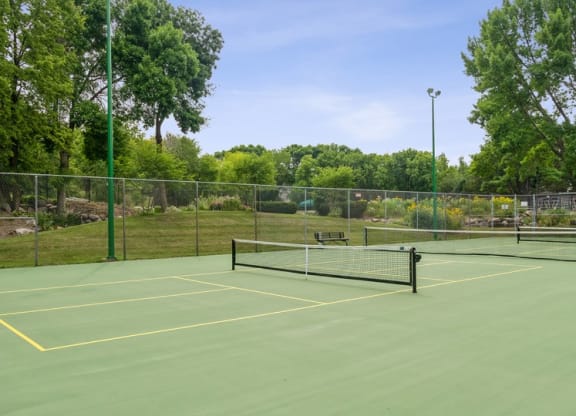 Tennis Court at ReNew at Neill Lake, Eden Prairie, Minnesota