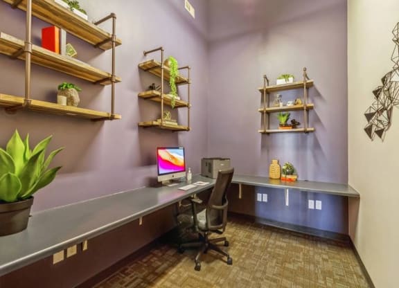 Work place at Rocket Transfer Lofts, Iowa
