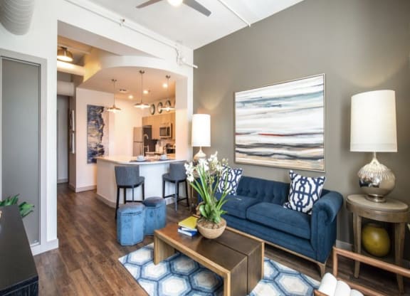 Living Room Interior at ReNew Wichita, Wichita