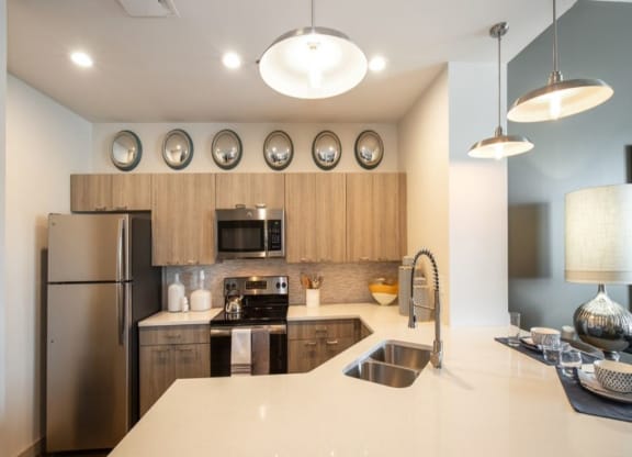 Fully Equipped Kitchen at ReNew Wichita, Wichita, KS, 67202