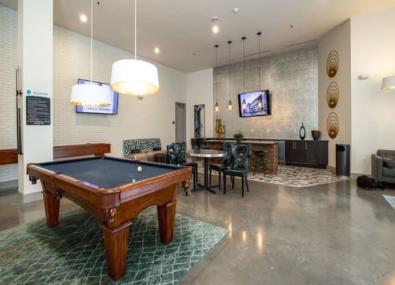 Billiards Table at ReNew Wichita, Kansas