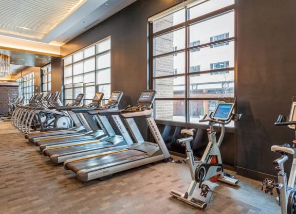 Cardio Equipment at Arrive Federal Hill, Maryland