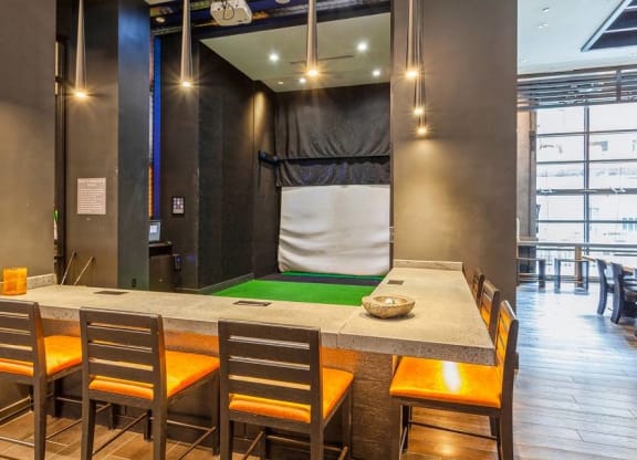 Entertainment Lounge at Arrive Federal Hill, Baltimore, Maryland