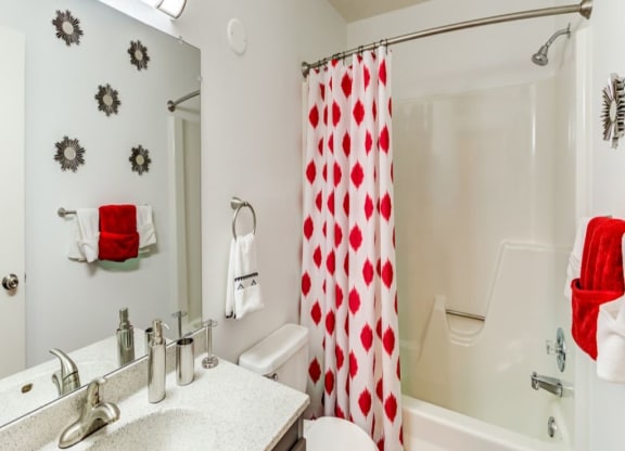 Bathroom With Bathtub at The Atwood at Eden Prairie, Eden Prairie, 55347
