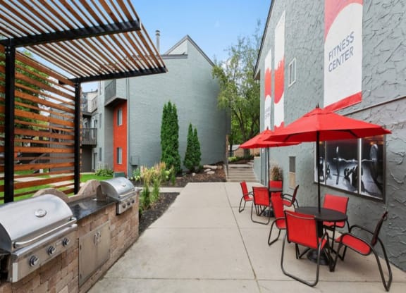 Outdoor Grill at The Atwood at Eden Prairie, Minnesota