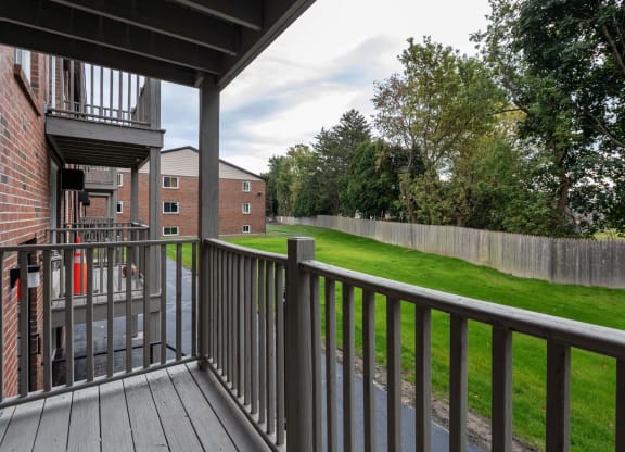 Balcony at Flats at Merrill Pond, Worcester, 01607