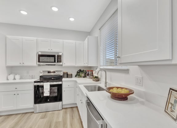 Kitchen with a sink