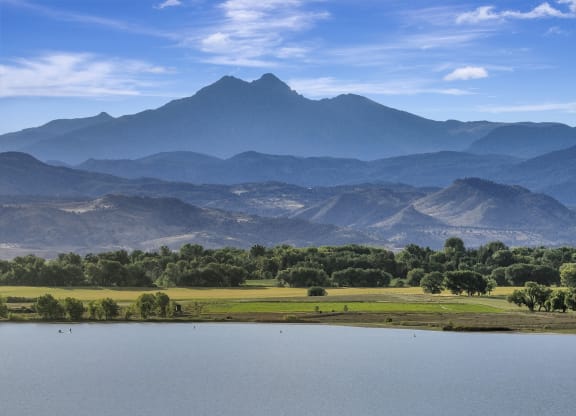 A view of Longs Peak