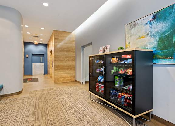 Lobby With Snack Vending Machine at ReNew Wheaton Center, Wheaton, 60187