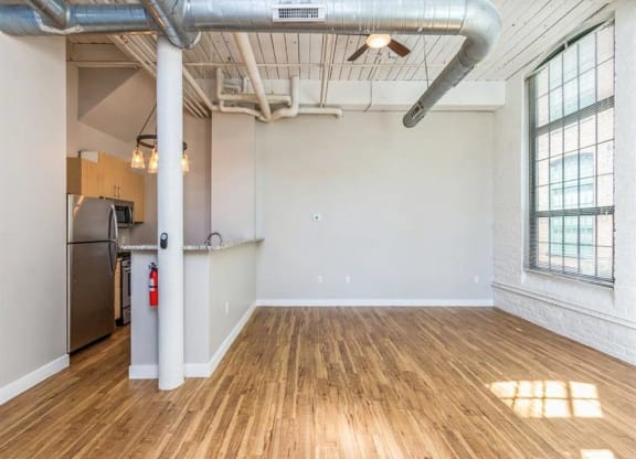Wooden flooring at Rising Sun Mills, Rhode Island, 02909