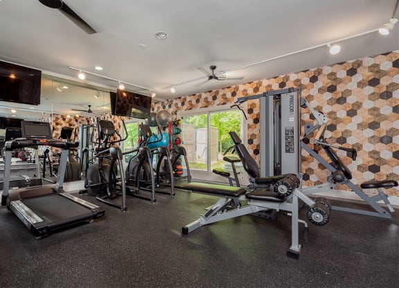 24-Hour Multi-Level Cardio And Weightlifting Center at Ascent at Farmington Hills, Michigan