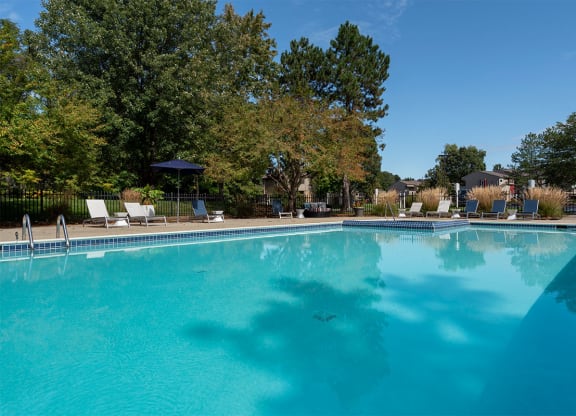 Sparkling Pool at Ascent at Farmington Hills, Farmington Hills, 48331