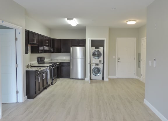 Kitchen at Lofts at 335, Connecticut
