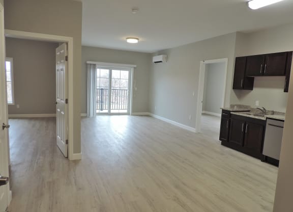 Living Room at Lofts at 335, Connecticut, 06615