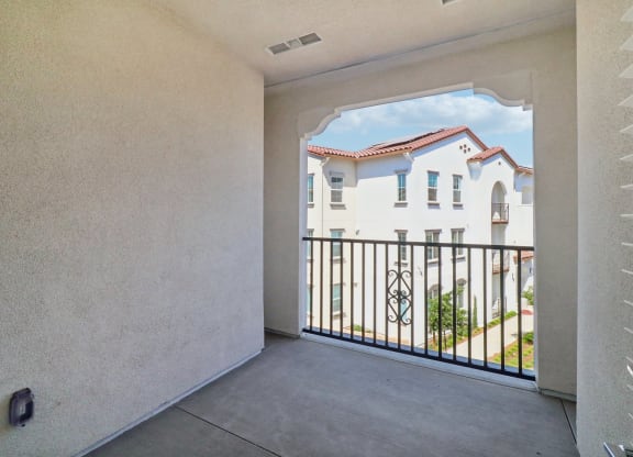 hallway with a view at Arrive Temecula