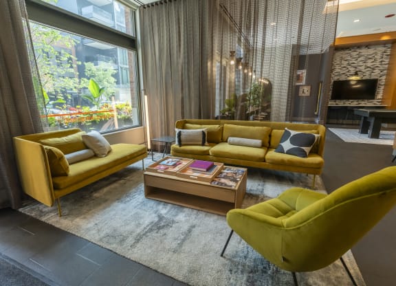 Living Room at West77, Chicago, Illinois