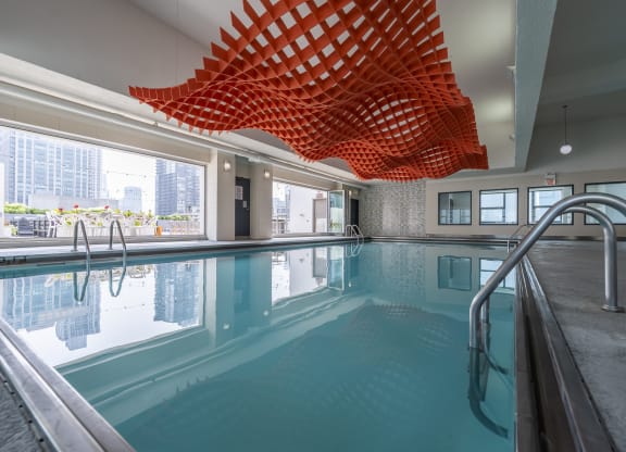 Pool at West77, Chicago, Illinois