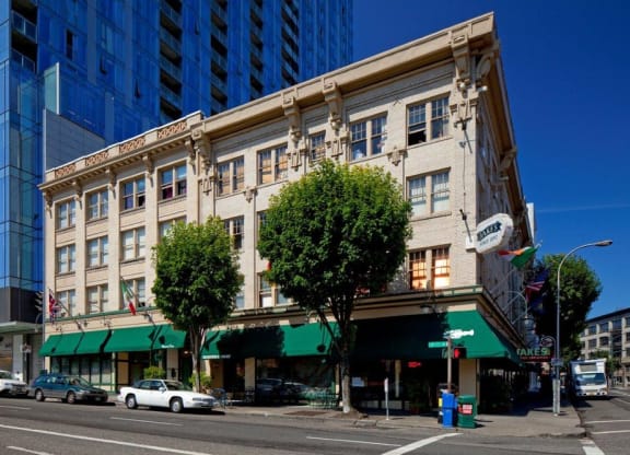 Exterior view of Maurice Dear at Maurice Dear Apartments, Portland, 97205