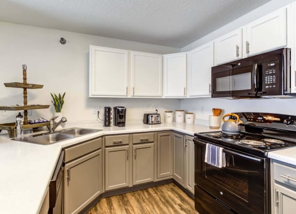 our apartments offer a kitchen