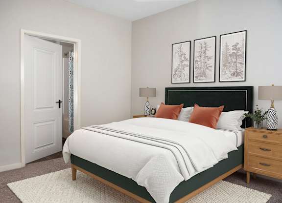 Bedroom with Bed at Zest, Minneapolis, 55419