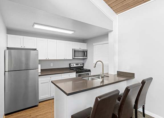 Open concept kitchen
