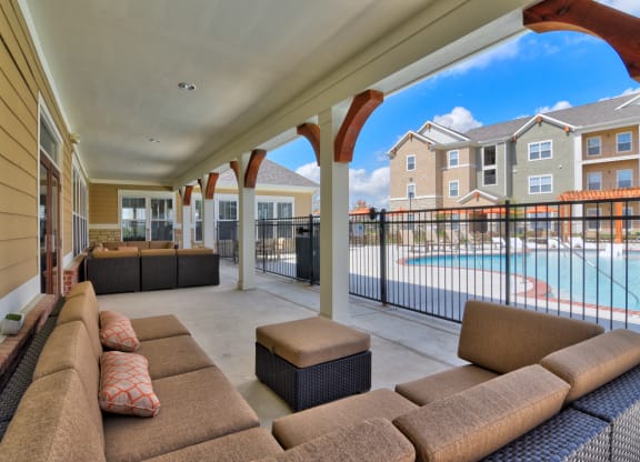 heights at converse apartments cabana lounge poolside