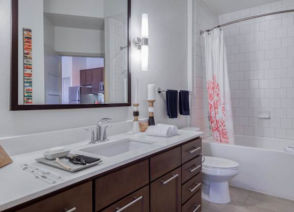 Bathroom with tub at Agave, San Antonio, TX, 78205