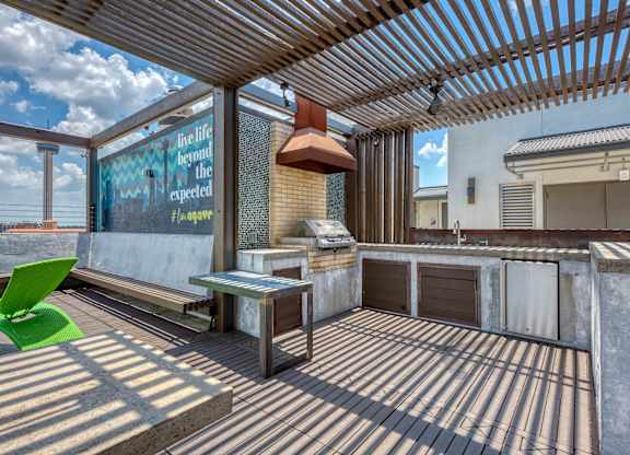 Outdoor Kitchen Area at Agave, Texas