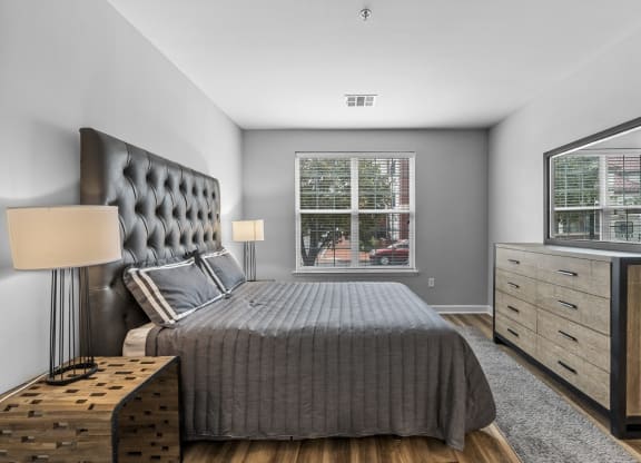 Bedroom With Plenty Of Natural Lights at Harbor Pointe, Bayonne, NJ