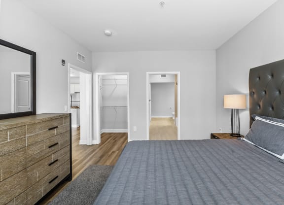 Bedroom With Adequate Storage at Harbor Pointe, New Jersey, 07002