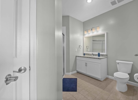 Renovated Bathrooms With Quartz Counters at The Lena, Raritan, 08869