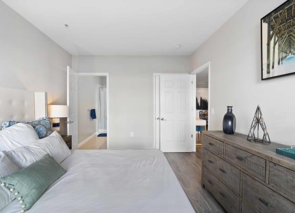 Bedroom With Closet at The Lena, New Jersey, 08869