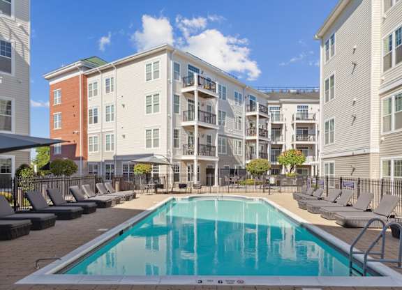 Crystal Clear Swimming Pool at West 130, West Hempstead