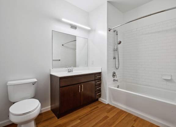Bathroom With Bathtub at West 130, West Hempstead, NY, New York , 11552