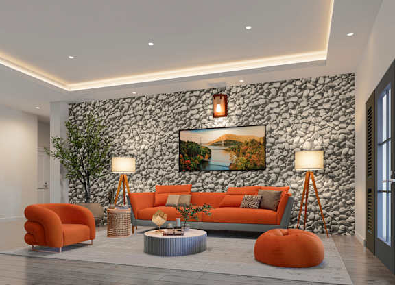Lobby Area at East Point on Hudson, Peekskill New York