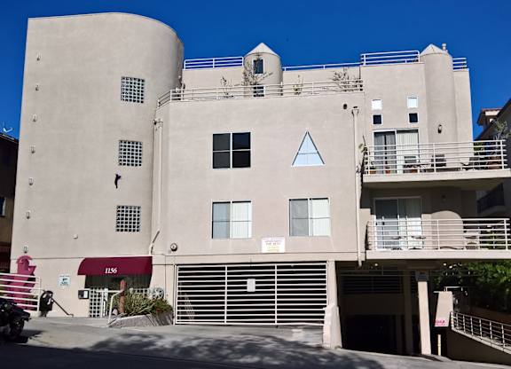 front shot of the collis apartments building