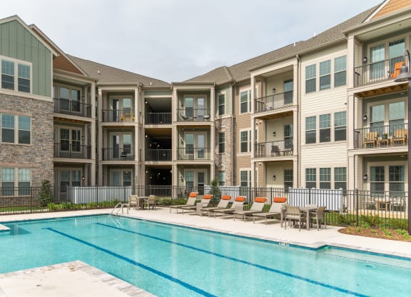the enclave at homecoming terra vista swimming pool at The Whitworth, Williamsburg, VA