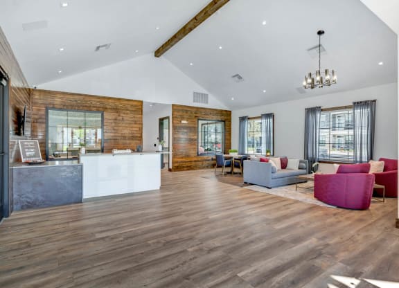 Wooden floor at Farmhaus Apartments, Alabama, 35757
