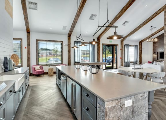 Kitchenat Farmhaus Apartments, Madison, AL, 35757