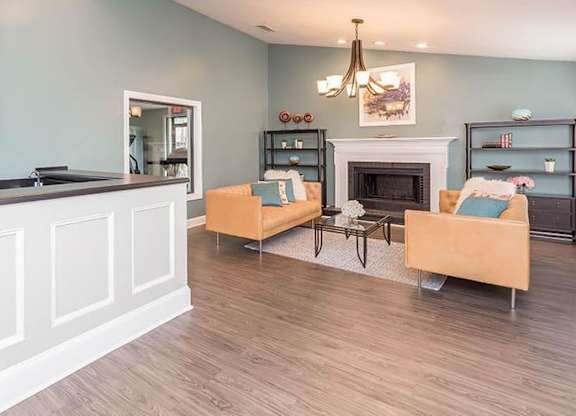 Fireplace Living at Bradford Pointe, Augusta, Georgia