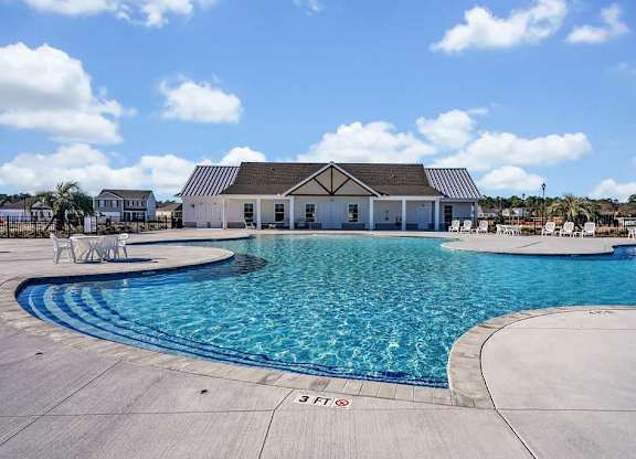 Sparkling Pool at Seaboard at Sidbury Station, Castle Hayne, NC