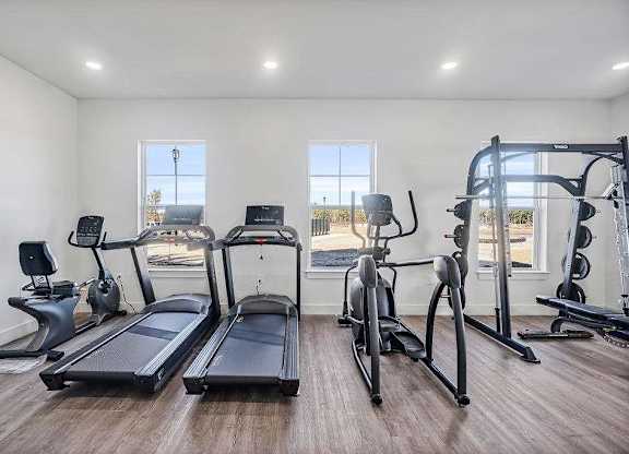 Gym at Seaboard at Sidbury Station, North Carolina