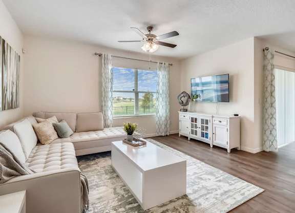 Modern Living Room at Seaboard at Sidbury Station, Castle Hayne, NC, 28429