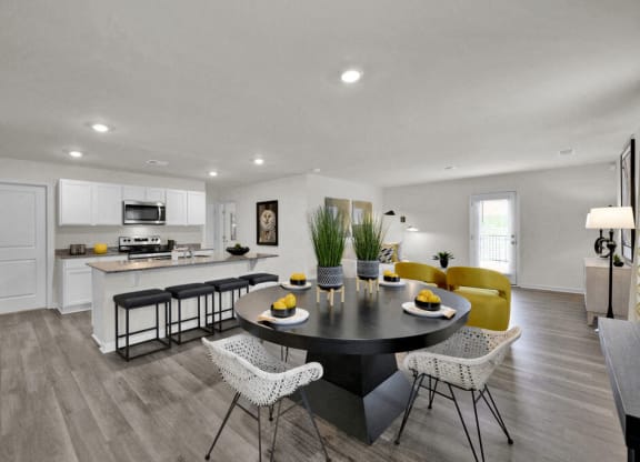 Dining table at Valley Ridge, Rossville, 30741