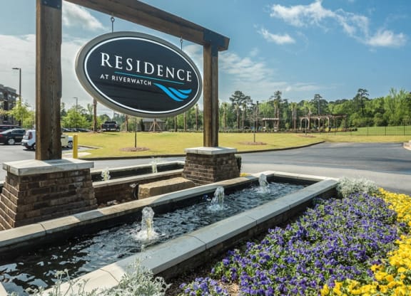 Property Signage at Residence at Riverwatch, Georgia, 30909