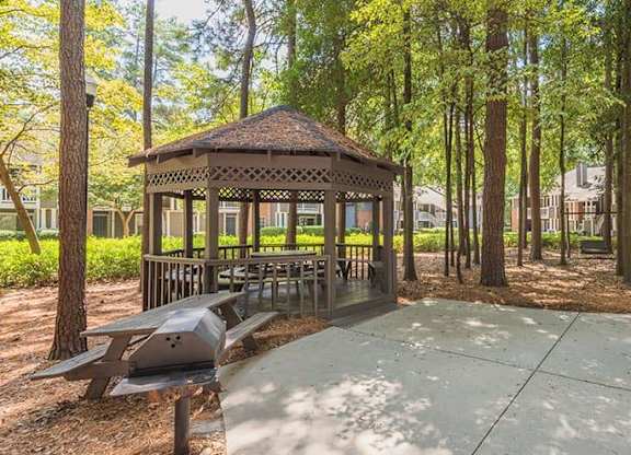 Outdoor Living Area at The Colony at South Park, South Carolina