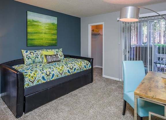 Bedroom And Desk at The Colony at South Park, Aiken, South Carolina