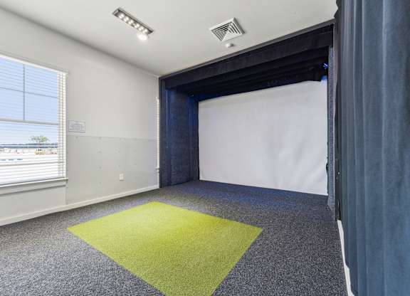 Golf Simulator at Seaboard at Sidbury Station, North Carolina