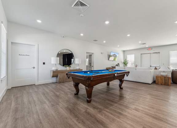 Pool Table at Seaboard at Sidbury Station, Castle Hayne, 28429