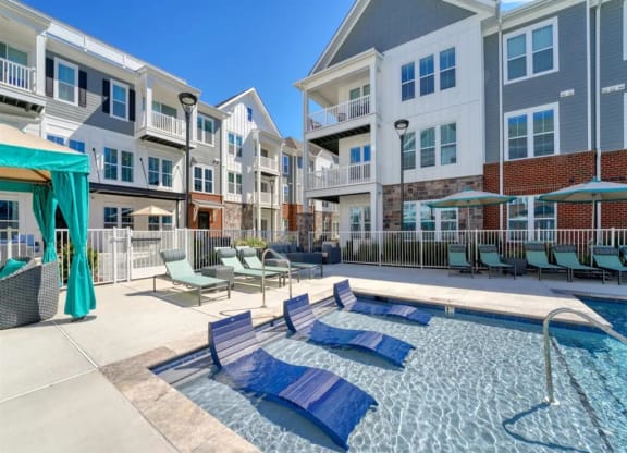 our apartments offer a swimming pool at Artistry at Winterfield Apartments, Virginia